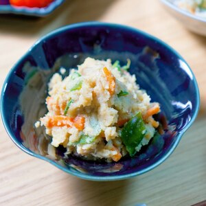 揚げ玉入り五目おから煮【和食・副菜】